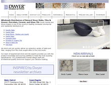 Tablet Screenshot of dwyermarble.com